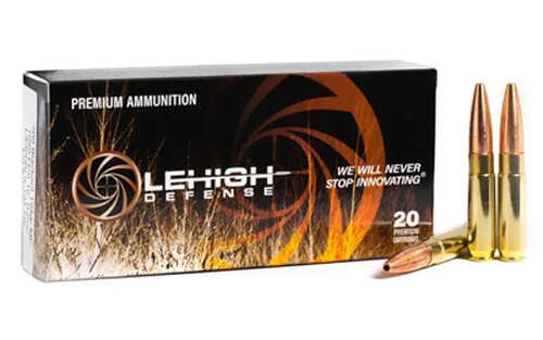 Ammunition Lehigh Defense Maximum Expansion 300Blackout LEHIGH MAX EXP 300BLK 194GR 20/200 • Model: Maximum Expansion